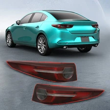 For 2019-2022 Mazda 3 Sedan LED Tail Light Rear Outer Brake Lamps Left+Right Set