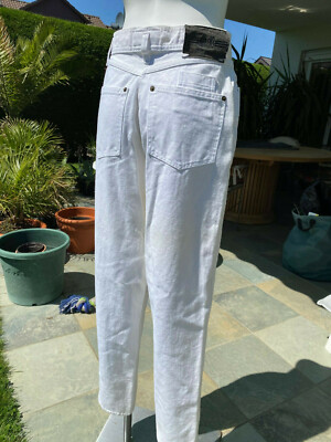 Original MACH3 Authentic GARMENT Damen Jeans - Gr. 40 - weiß
