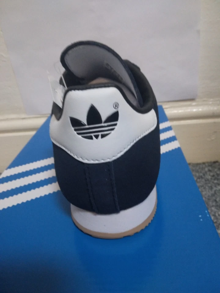 Adidas Samba Super Suede Mens Shoes Trainers UK Size 7-12 019332 Blue BNIB - Image 4 of 4