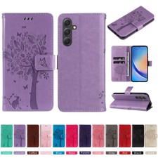 Magnetic Leather Flip Stand Card Wallet Case For Samsung Galaxy A17 A16 A55 A05S