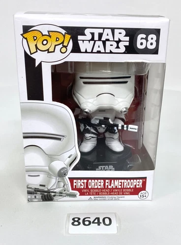 FUNKO POP! Star Wars FIRST ORDER FLAMETROOPER # 68 Vinyl Figure