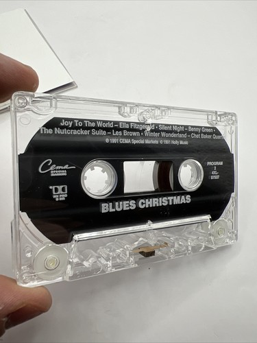 Blues Christmas Cassette Count Basie Lena Horne Ella Fitzgerald 1991 A8 - Picture 4 of 4