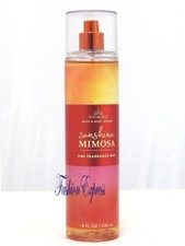 BATH  BODY WORKS SUNSHINE MIMOSA FRAGRANCE MIST BODY SPRAY 8 FL OZ
