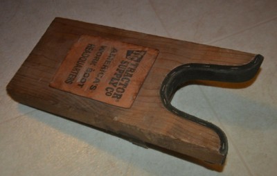 Vintage Tractor Supply Co Work Cowboy Boot Wooden Heel Apparatus