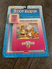 Safe at Home with Teddy Ruxpin, Vintage Teddy Ruxpin, Ruxpin Book Tape