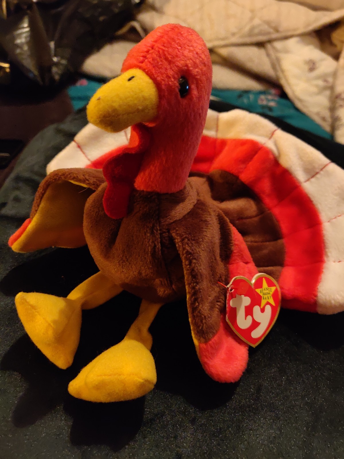 ty beanie baby turkey value