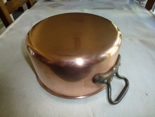 GROS FAITOUT EN CUIVRE ETAME