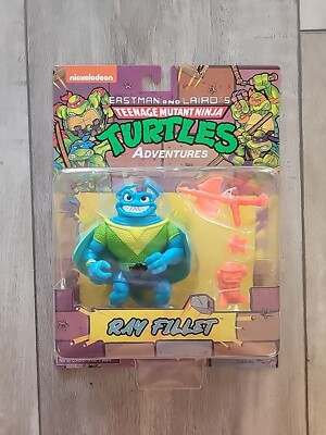 Playmates TMNT Teenage Mutant Ninja Turtles Classic Heroes Adv. Ray Fillet New!