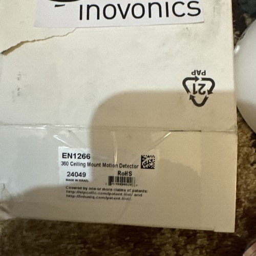 Inovonics EN1266 EchoStream 360° Passive InfraRed Motion Detector - Picture 2 of 4