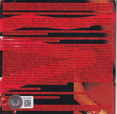 DURAN DURAN signed (RED CARPET MASSACRE Cd Cover autographed