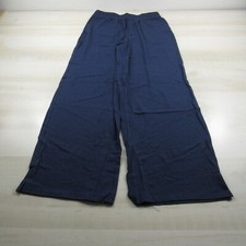 Denim Co Pants Womens Extra Small P Blue Wide Beach Jersey d co Beach A2