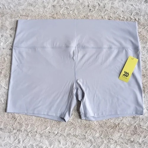 Pantaloncini bici All In Motion Everyday morbidi ultra alti 6" nuovi con etichette 4X - Foto 5 di 6