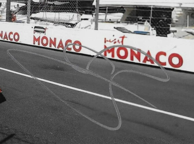 Signed Oliver Bearman Formula 1 Alpha Romeo Autographed 8x10 Photo #4 Original - Image 2 of 2