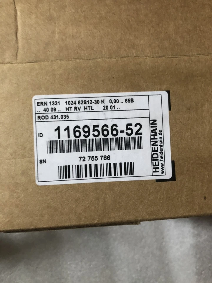 NEW HEIDENHAIN ENCODER ROD 431.035-1024 ID:1169566-52 EXPEDITED SHIPPING - Image 2 of 3