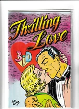 3-D Zone #17 Thrilling Love - Pre-Code 1950s Reprints ; w/glasses; Scanned image