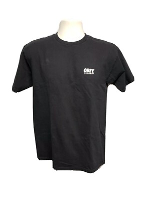 Obey Worldwide New York Adult Medium Black TShirt