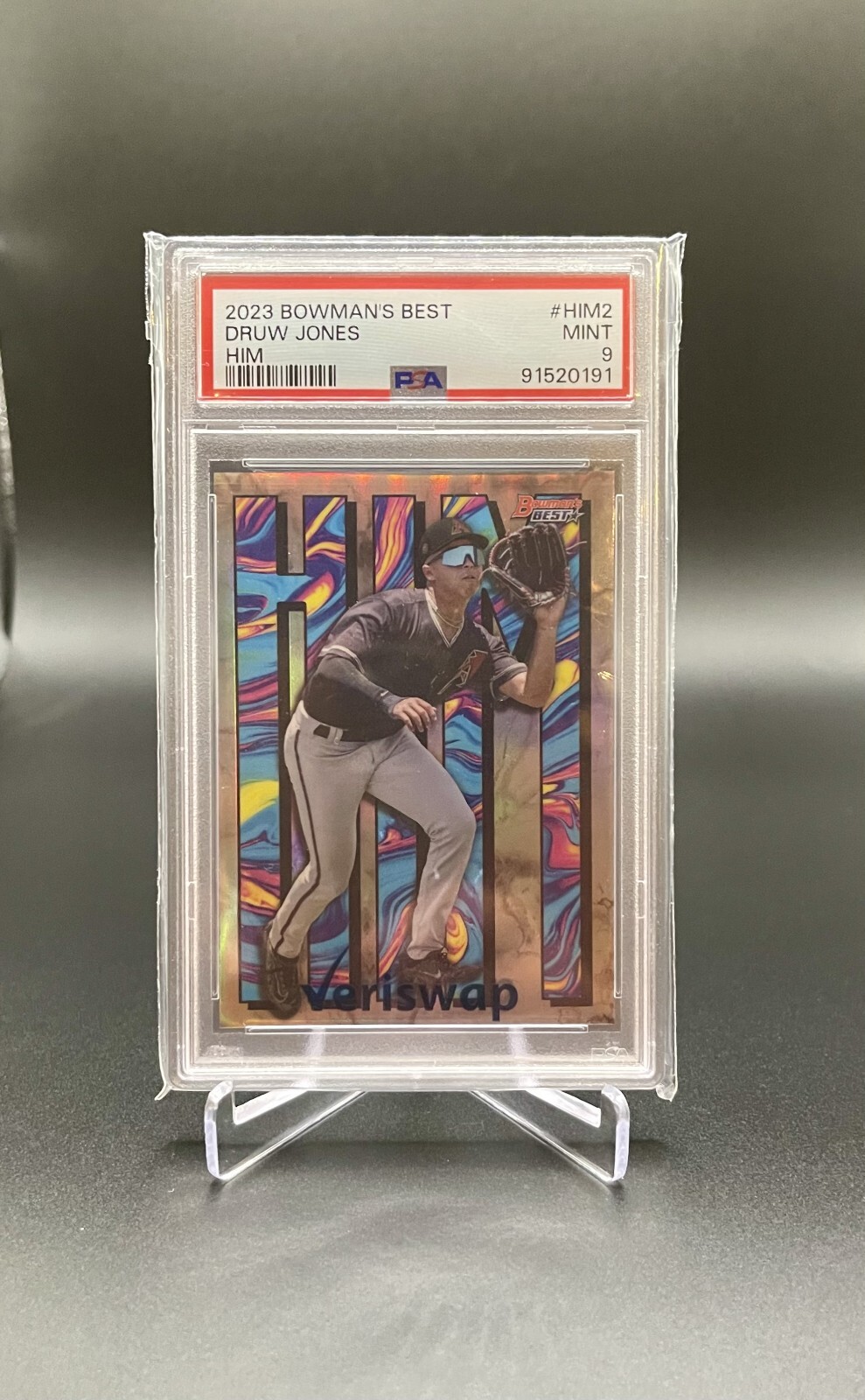 2023 Bowman's Best Druw Jones #HIM2 HIM PSA 9