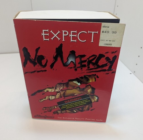 Expect No Mercy (PC, 1995) CD-ROM Windows Video Game TESTED Big Box RARE US - Picture 1 of 8