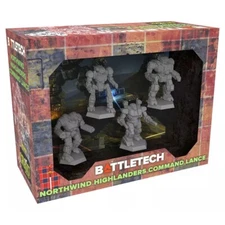 Northwind Highlanders Command Lance Battletech Miniatures Game Catalyst