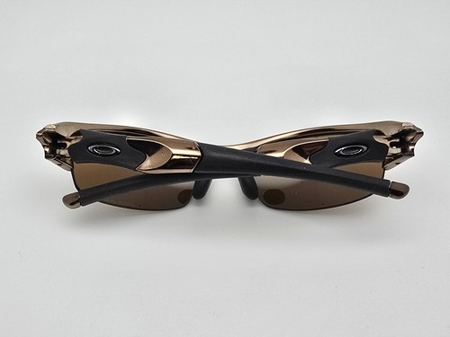 Oakley 24-119 Flak Jacket Black Chrome Tungsten Iridium Polarized Sunglasses - Picture 11 of 18