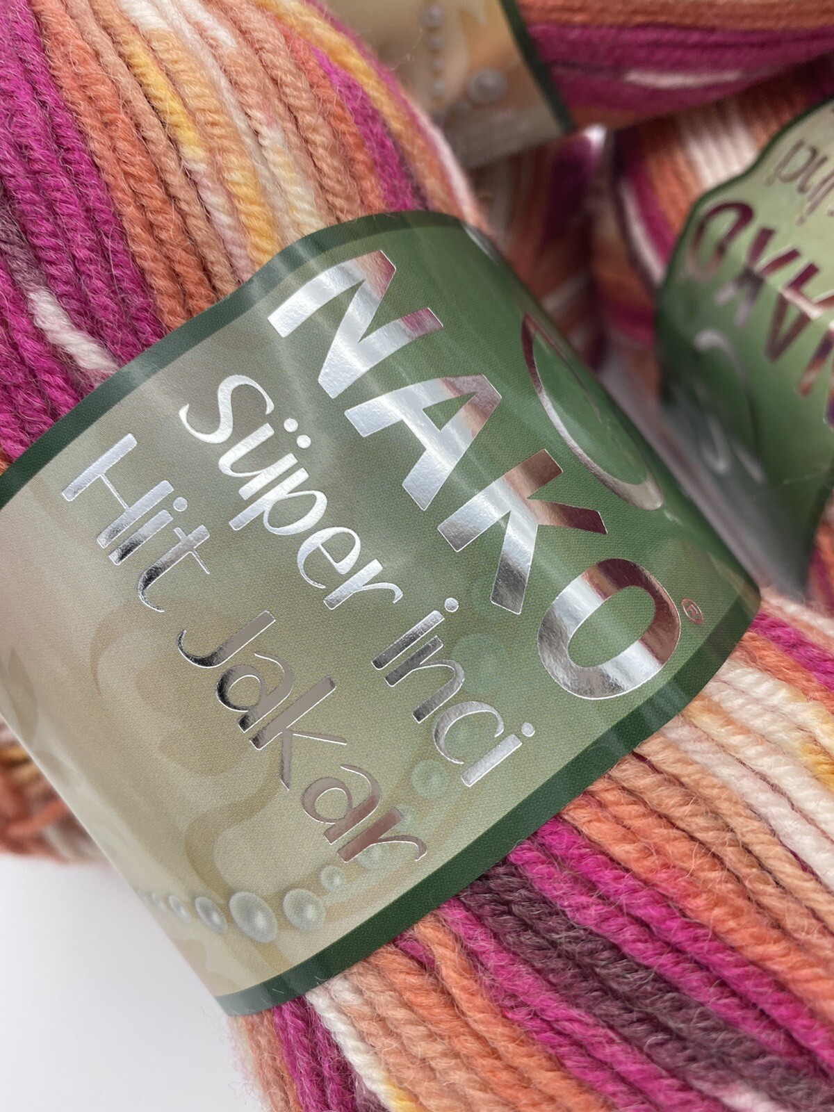 Nako Variegated Knitting Crochet Yarn Wool 5 x 100g Balls Shade