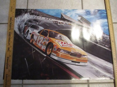 Buick Racing Posters w/ Mailing Tube - Set Of 4 - Franchised Dealer Item
