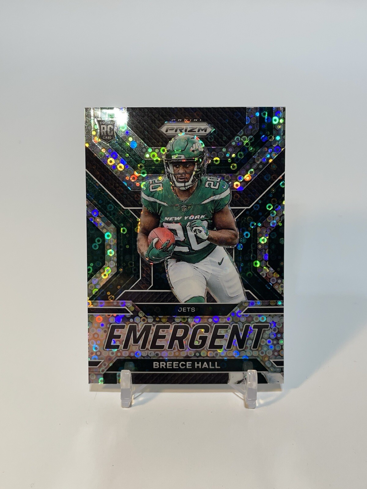 2022 Panini Prizm - Emergent No Huddle Prizm #E-11 Breece Hall (RC)