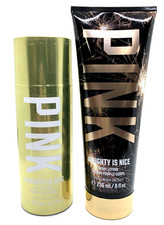 Victoria's Secret NAUGHTY IS NICE Mist  Lotion Set LAVENDER MACARON WARM TONKA