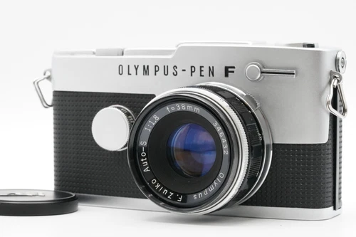 Meter Works [Near MINT] OLYMPUS PEN-FT Half Flame Film Camera 38mm F1.8 JAPAN