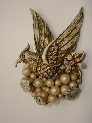BOUCHER 鳥 ブローチ ヴィンテージ VINTAGE UN-SIGNED MARCEL BOUCHER BROOCH! ESTATE FIND! | eBay