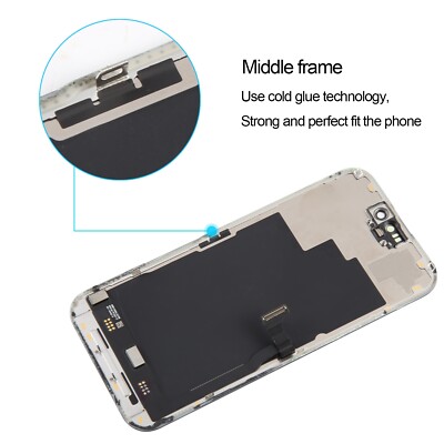DISPLAY LCD PER APPLE IPHONE 12 TOUCHSCREEN SCHERMO VETRO PARI