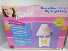 Barbie Dreamtime Princess Nightlight Lamp 2000 by ALSY Lighting