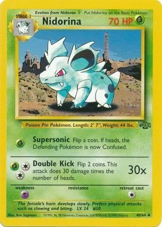 Pokemon WOTC Jungle Set Individual Cards - Pick From List from $1!! FREE POSTAGE - Picture 50 of 75
