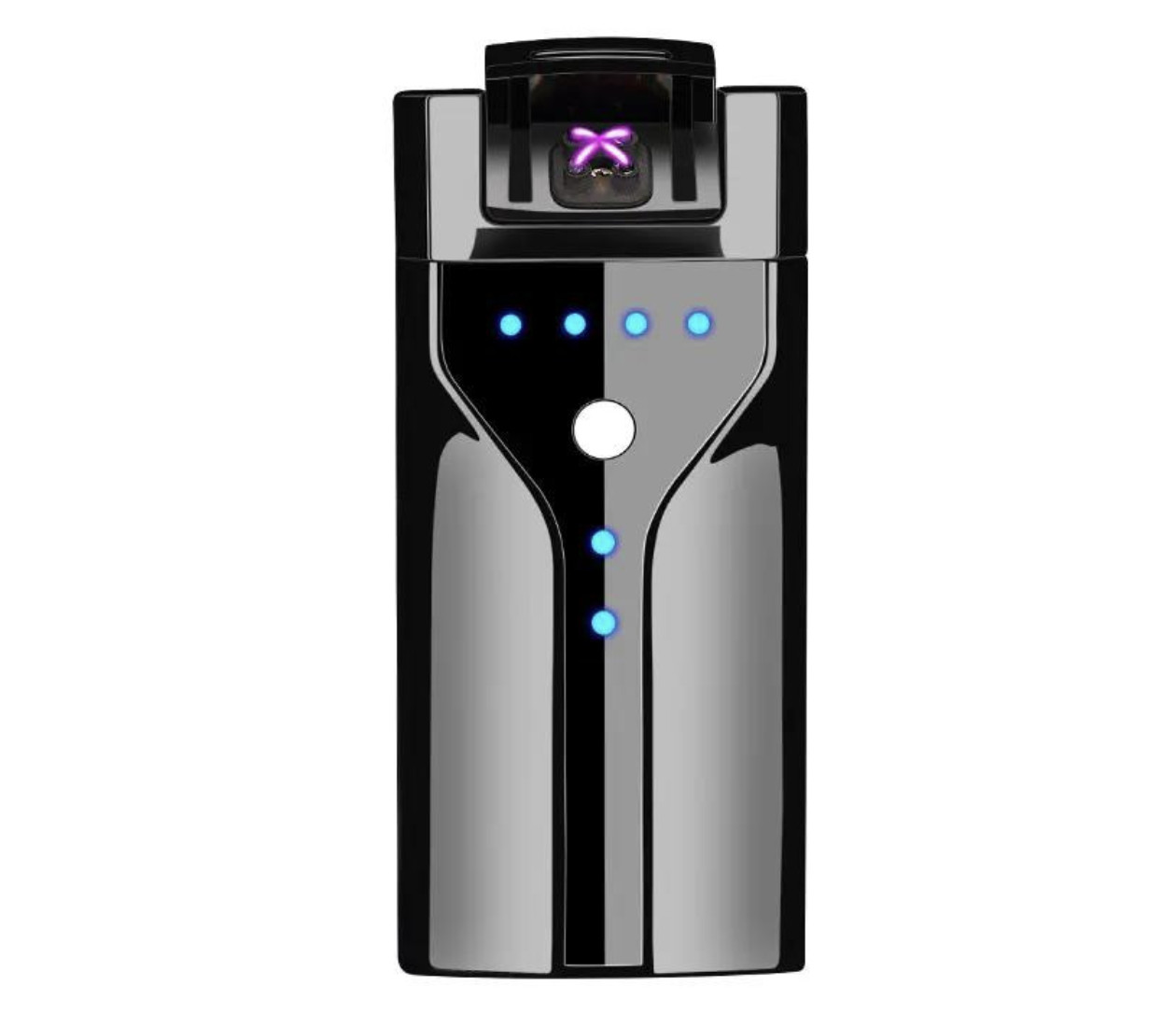 Electric Lighter, USB Rechargeable Lighter, Plasma Dual Arc Lighter, Windproof