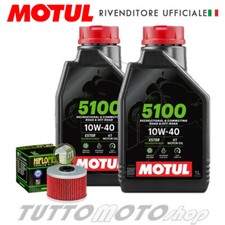 Tagliando KAWASAKI KLX 250 1994 1995 1996 1997 - Motul 5100 10W40 + Filtro