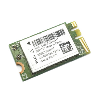 Dell Inspiron 15-5000 3558 5551 5558 WiFi Wireless Bluetooth Card DW1707 VRC88