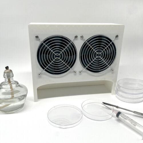 Mycology Mini Laminar Flow Hood HEPA filter for Sterile Transfers - White - Picture 3 of 7