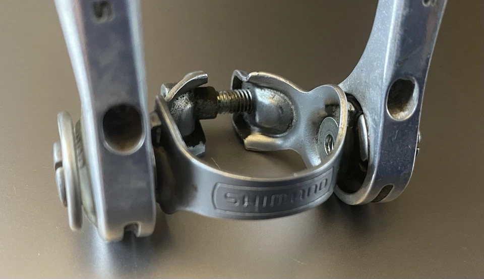 Vintage Shimano Golden Arrow Downtube Friction Shifters - Band On - Image 2 of 4