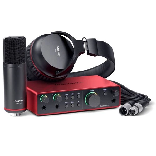 Audio Interface Focusrite Scarlett 2i2 Studio 4th Gen Audio Interface NEU
