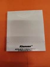 Klemsan KPR-SCF-115VACDC-1 270846A Interface Relay Base, New Sealed 