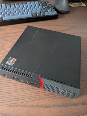 Lenovo ThinkCentre M715q Mini-PC Ryzen 5 2400GE 24GB, WLAN Bluetooth Ohne SSD