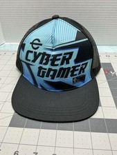 Cyber Gamer Hat Cap Adjustable Snapback Mens Video Game Mesh Back