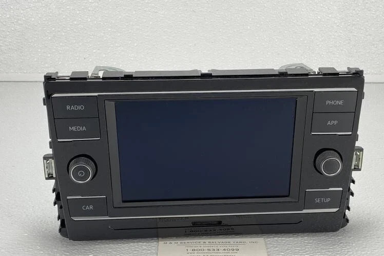 2018-2020 Volkswagen Tiguan Audio Radio Media CD Player with Display Receiver