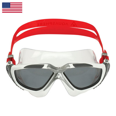 Aqua Sphere Vista Adult Unisex Swim Goggles - Onetouch Custom Fit Wide