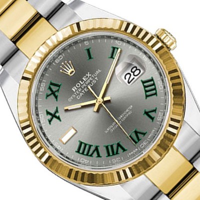 Rolex Datejust 41MM 126333 18K Yellow Gold & Stainless Steel Oyster Band Watch