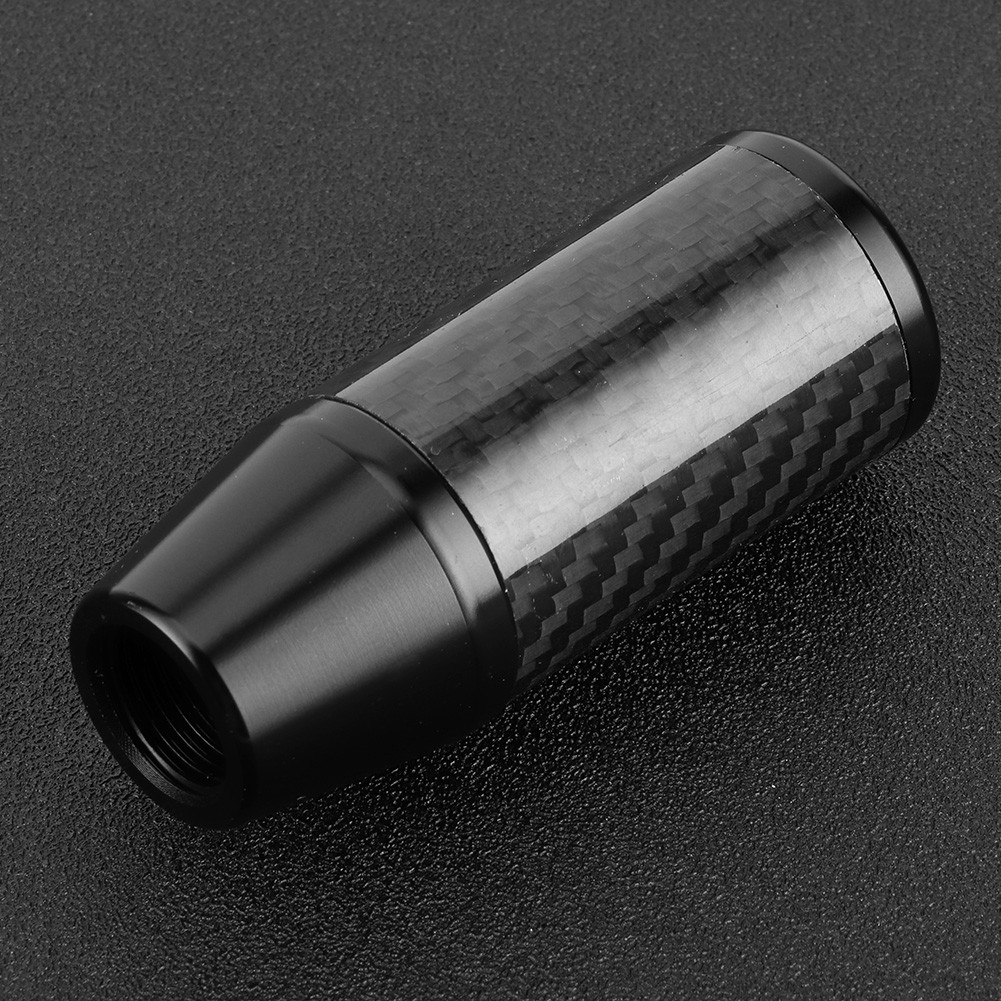 Carbon Fiber Style Car Gear Stick Lever Shift Knob For Manual Transmission