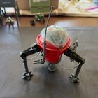 1987 HASBRO GI JOE COBRA POGO BALLISTIC BATTLE BALL VEHICLE 100% COMPLETE NM/NM+