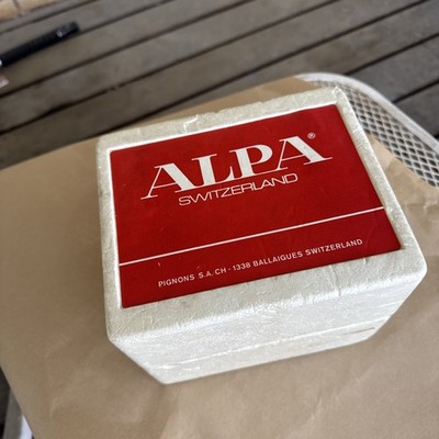 Alpa 11el Black 35mm Film Camera Strap Box Meter Working  Only 548 Made Minty
