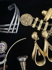 LUXURY LUX LOT OF VTG GORGEOUS JEWELRY MIX LOCKE SWAROVSKI DONNA KARAN AMBER FES — photo 8