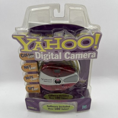 Yahoo! Digital Camera Tiger Electronics Hasbro Cam Red Sealed New